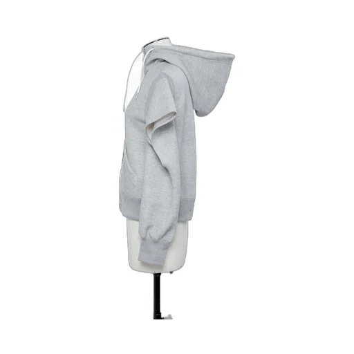 Zip Sponge Sweatshirt