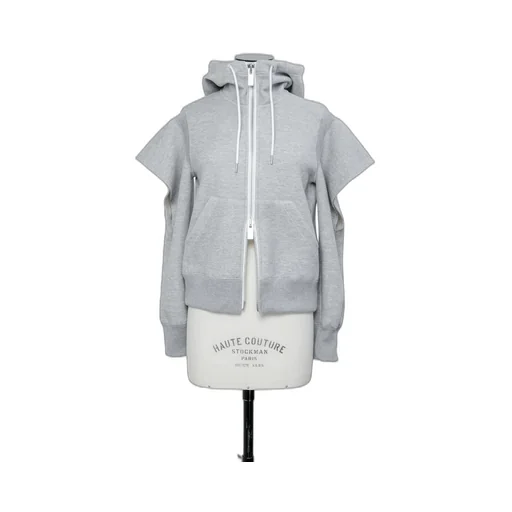 Zip Sponge Sweatshirt