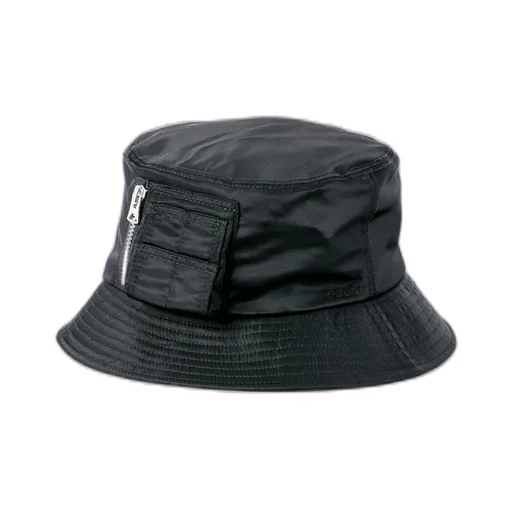 Single Brim Pocket Hat / Nylon Twill