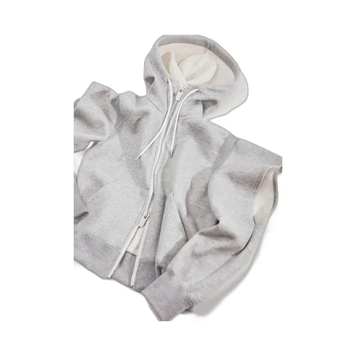Zip Sponge Sweatshirt