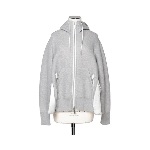 Sponge Sweat X Nylon Twill Hoodie
