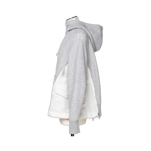 Sponge Sweat X Nylon Twill Hoodie