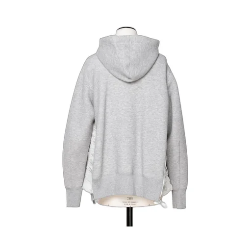 Sponge Sweat X Nylon Twill Hoodie