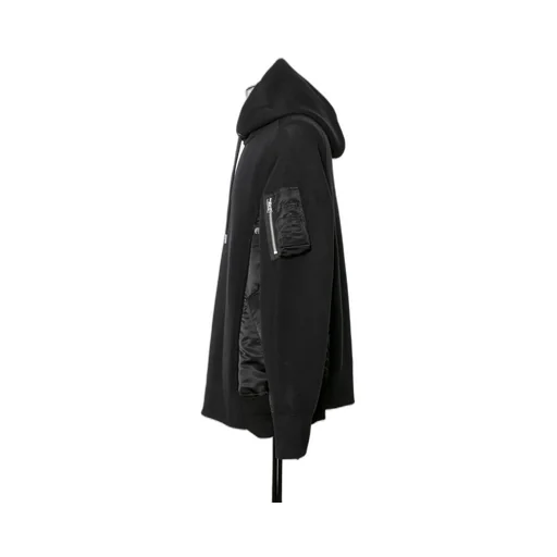 Sponge Sweat X Nylon Twill Hoodie