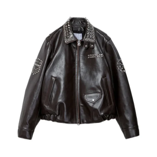 Studded Leather Jacket