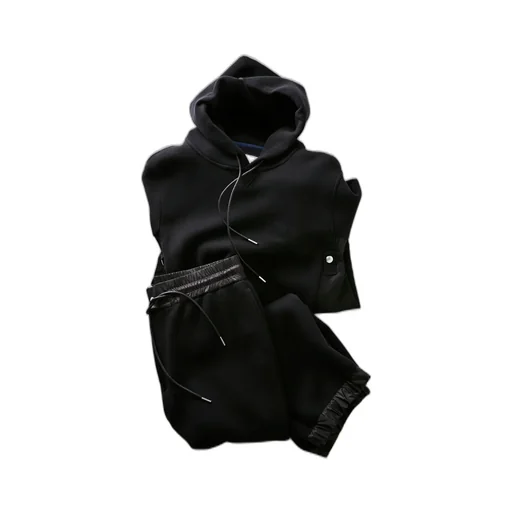 Sponge Sweat X Nylon Twill Hoodie