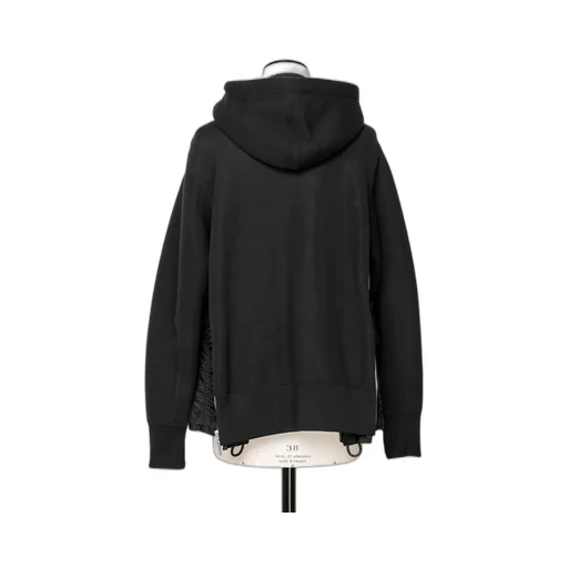 Sponge Sweat X Nylon Twill Hoodie