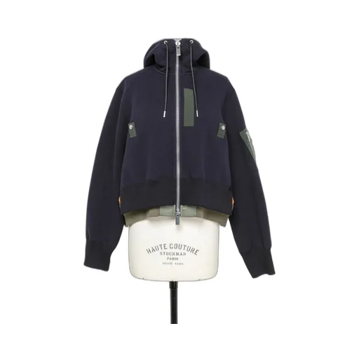Sponge Sweat X Nylon Twill Hoodie