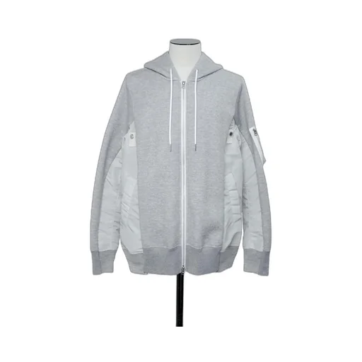 Sponge Sweat X Nylon Twill Hoodie