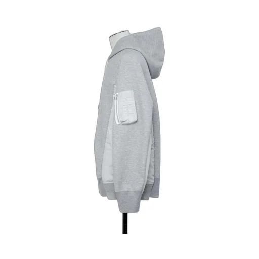 Sponge Sweat X Nylon Twill Hoodie