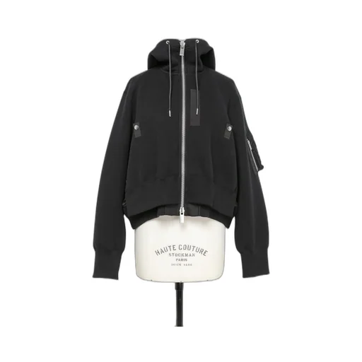 Sponge Sweat X Nylon Twill Hoodie