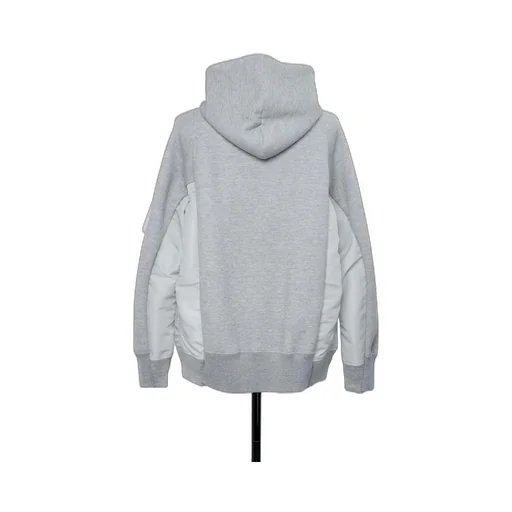 Sponge Sweat X Nylon Twill Hoodie