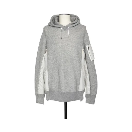 Sponge Sweat X Nylon Twill Hoodie