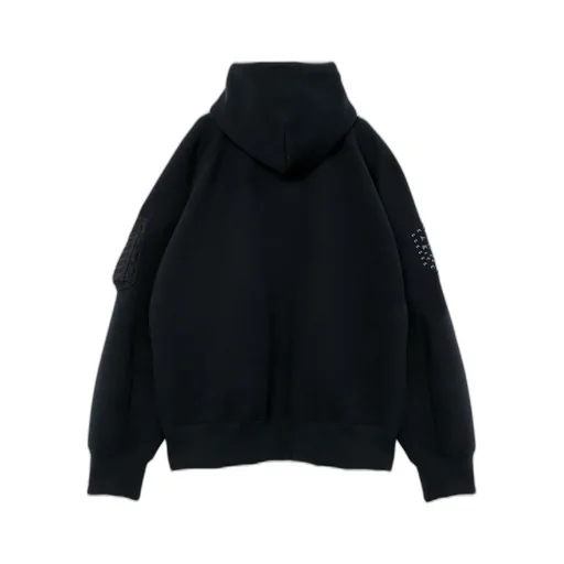 Studded Sponge Sweat Hoodie