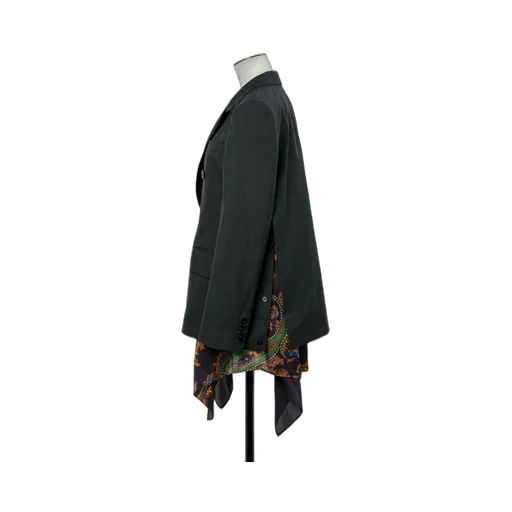 Suiting X Paisley Print Jacket