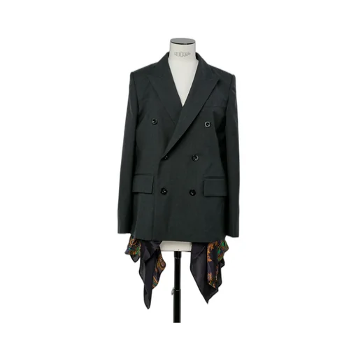 Suiting X Paisley Print Jacket