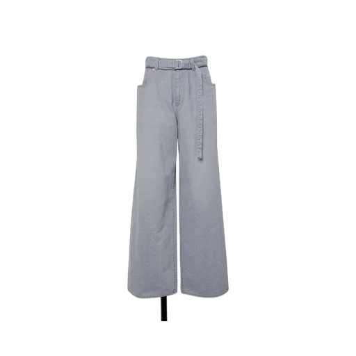 Wide Denim Pants
