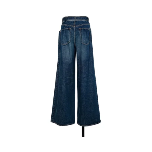 Wide Denim Pants