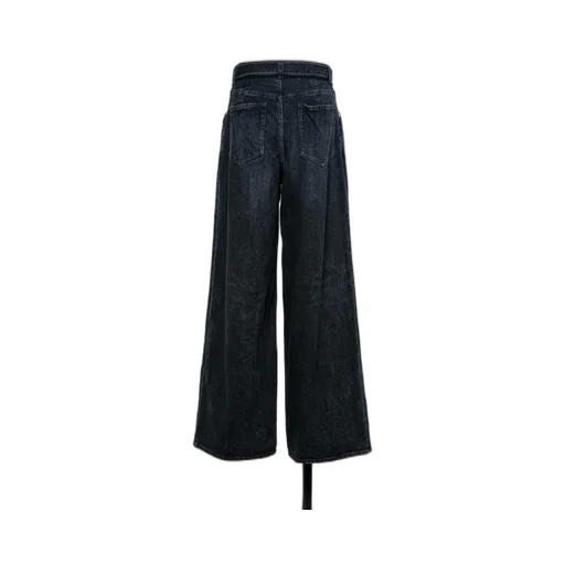 Wide Denim Pants
