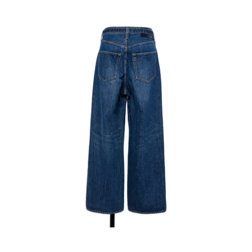 Wide Denim Pants