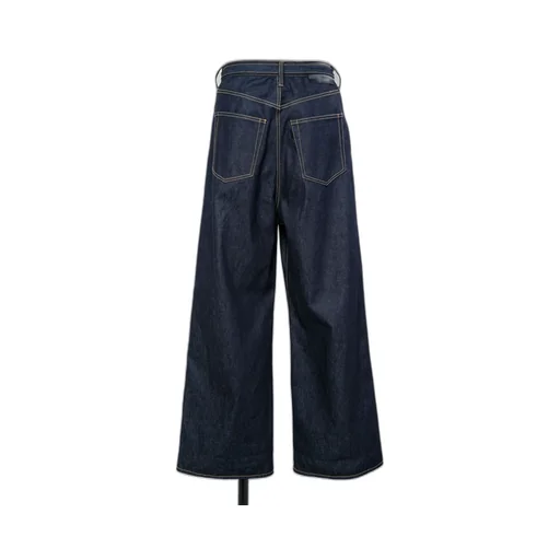 Wide Denim Pants