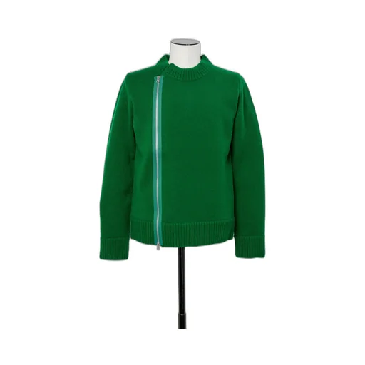 Wool Knit Blouson