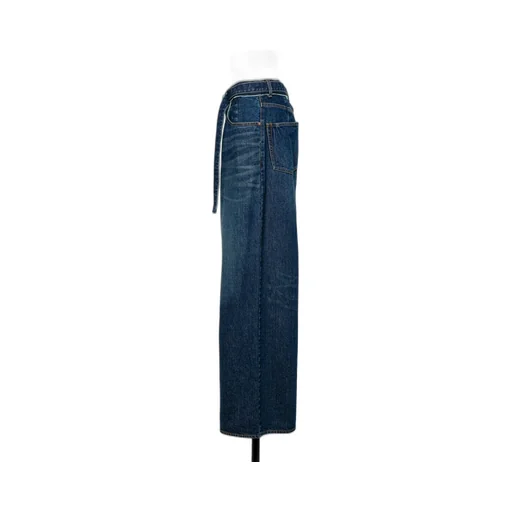 Wide Denim Pants