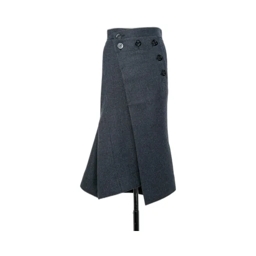 Wool Melton Skirt