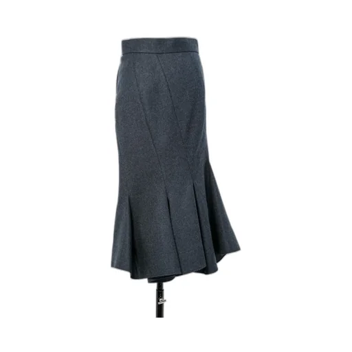 Wool Melton Skirt