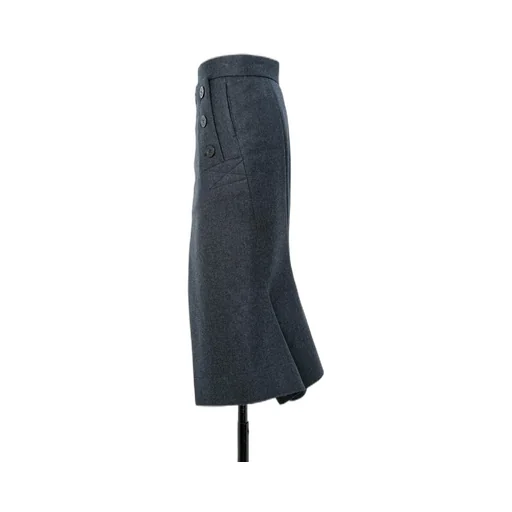 Wool Melton Skirt