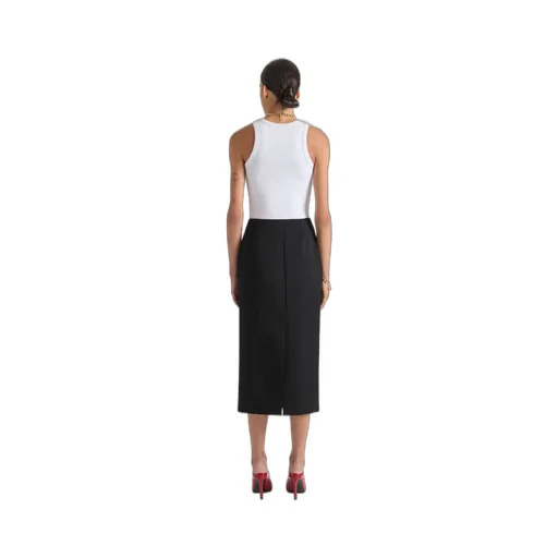 Midi Skirt In Wool