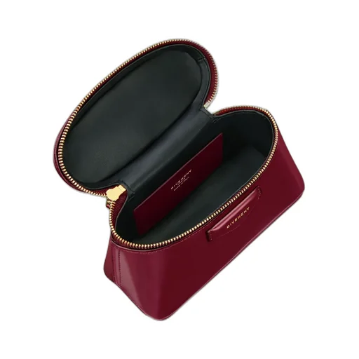 Antigona Vanity Bag In Box Leather With Chain