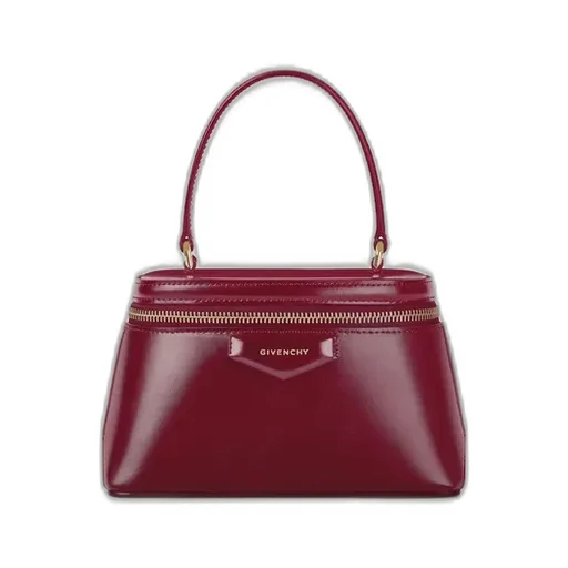Antigona Vanity Bag In Box Leather With Chain