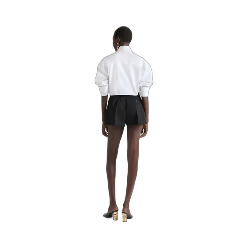 Asymmetric Shirt In Poplin