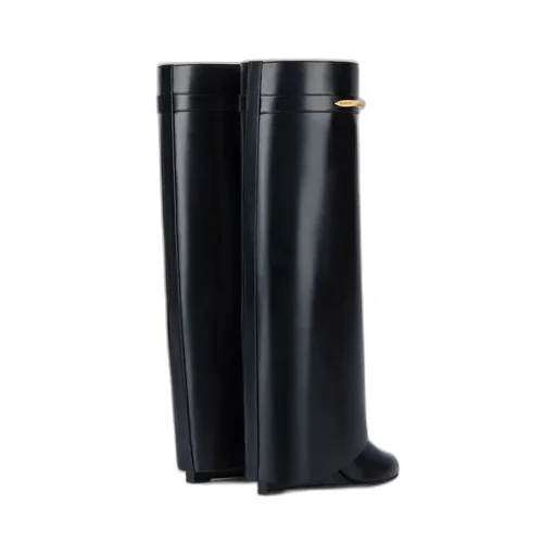 Shark Boots In Leather