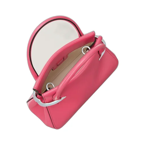 Mini Pinch Bag In Leather