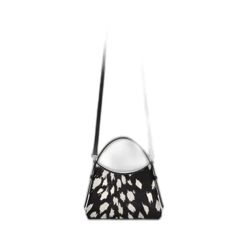 Nano Voyou Bag In Pony Effect Leather With Animal Print