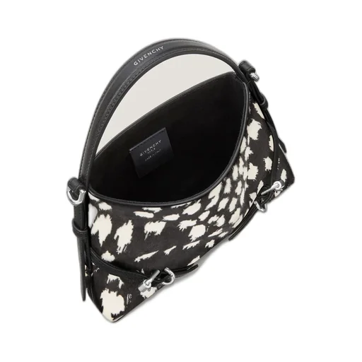 Nano Voyou Bag In Pony Effect Leather With Animal Print
