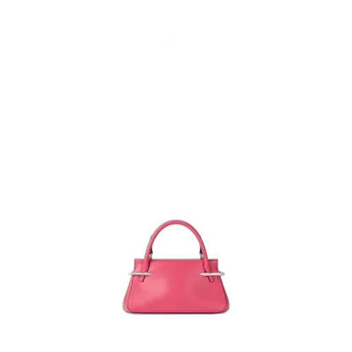 Mini Pinch Bag In Leather