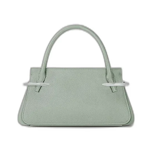 Mini Pinch Bag In Grained Leather