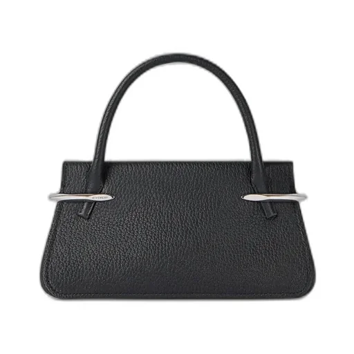 Medium Pinch Bag In Grained Leather