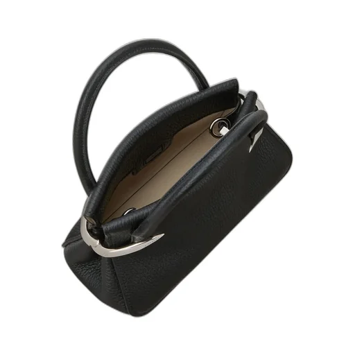 Medium Pinch Bag In Grained Leather