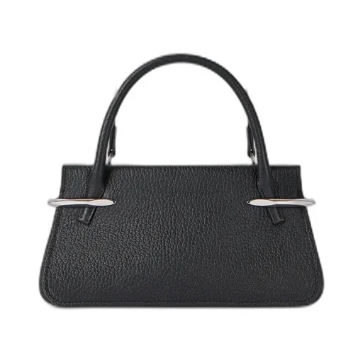 Medium Pinch Bag In Grained Leather