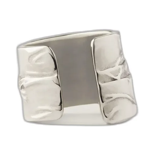 Givenchy Tape Earcuff In Metal And Enamel