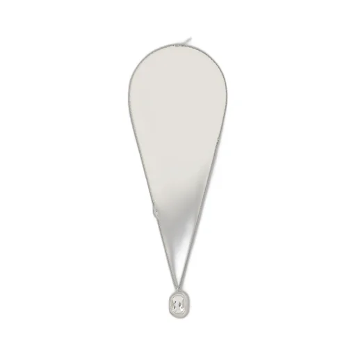 Sculptural Crystal Necklace In Metal And Crystal