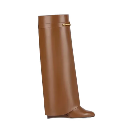 Shark Boots In Leather