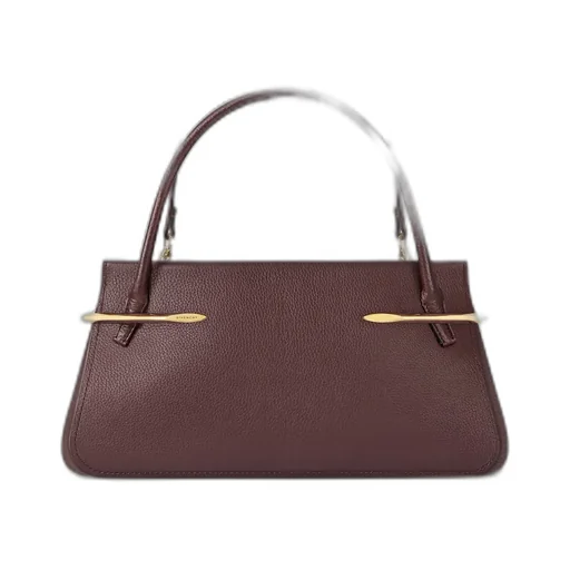 Medium Pinch Bag In Grained Leather