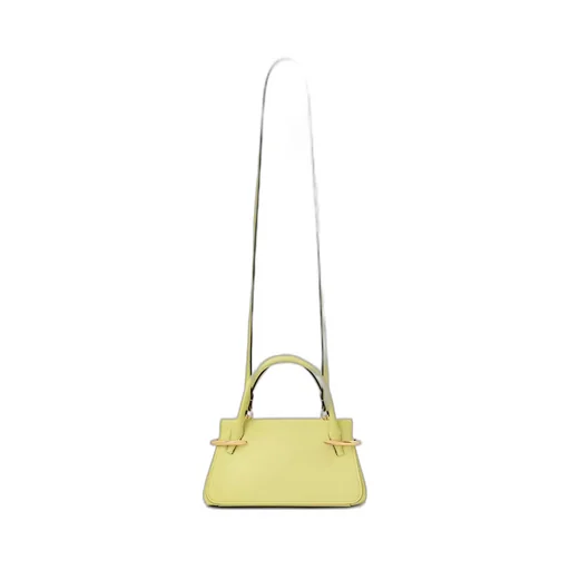 Mini Pinch Bag In Leather