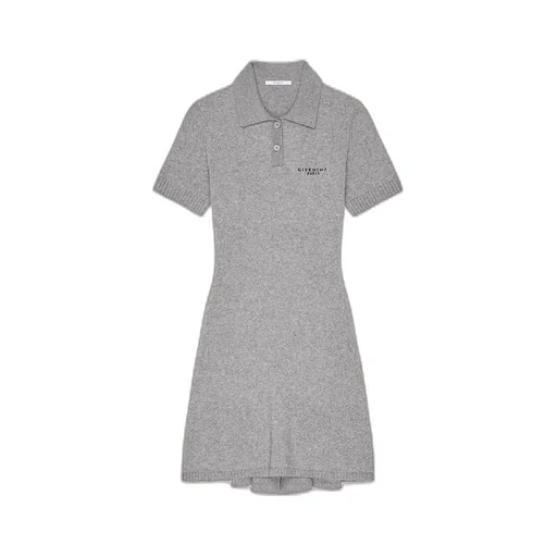 Polo Dress In Wool And Cashmere
