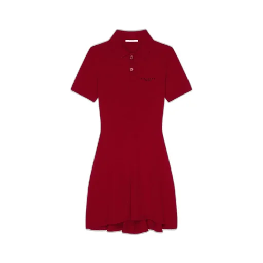 Polo Dress In Wool And Cashmere